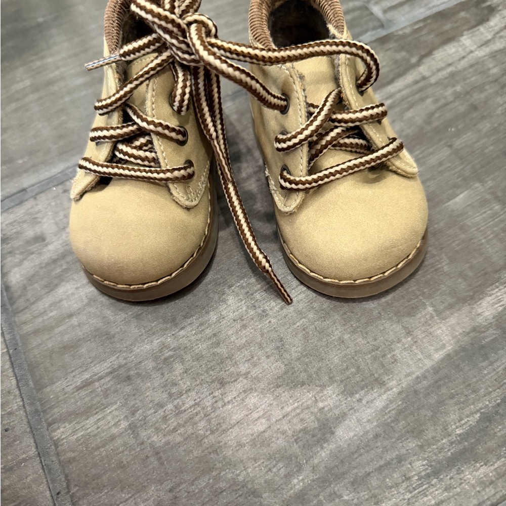 Tan Kids Shoes size 2